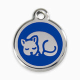 Enamel Cat ID Tag Kitten (11 colours)