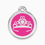 Enamel Pet Tags Crown (11 colours)