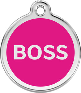Enamel PetID Tag Boss (3 colours)