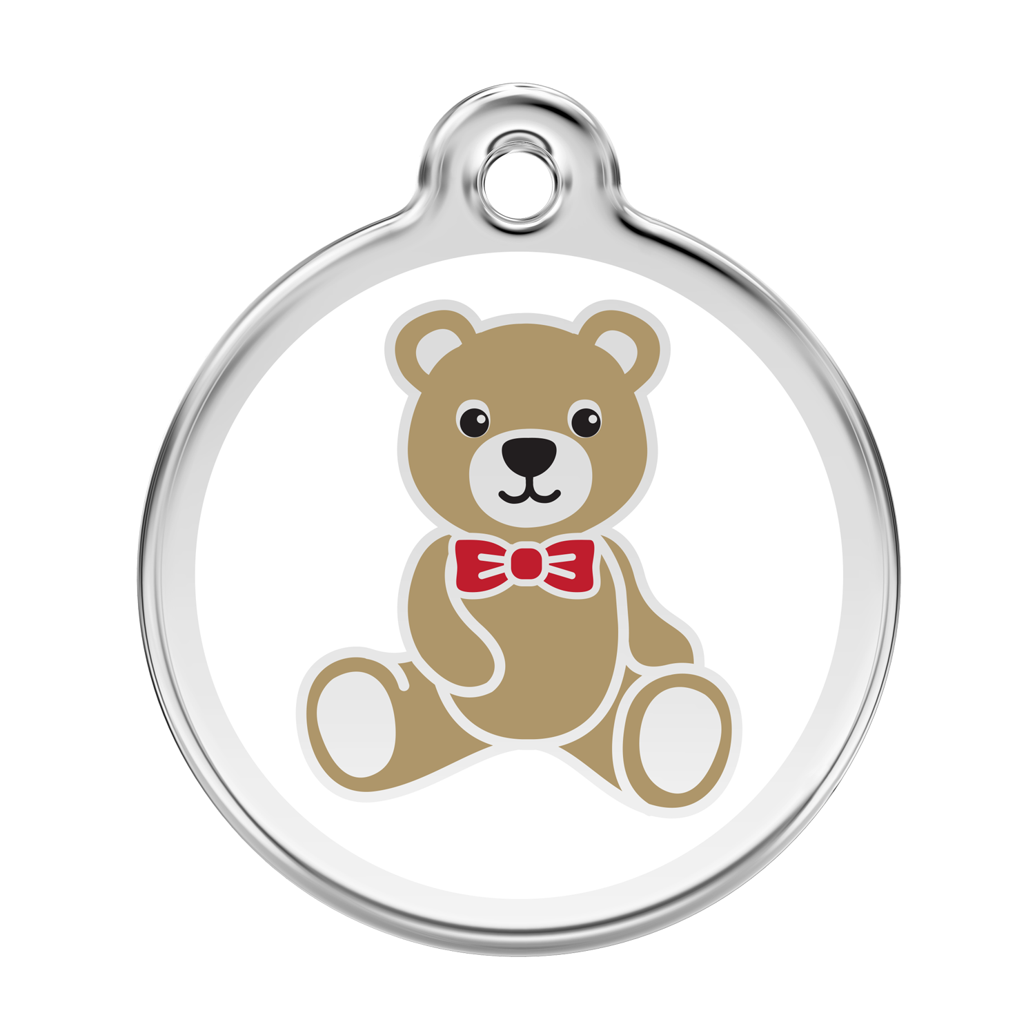 Enamel Pet ID Tag Teddy Bear PetIDTag